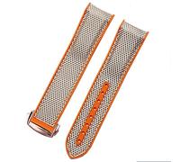 SXSWCH Regarder Bracelet pour Omega 300 Seamaster 600 Planet Ocean pliing boucle de boucle en silicone en nylon accessoires de montée