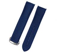 SXSWCH Regarder Bracelet pour Omega 300 Seamaster 600 Planet Ocean pliing boucle de boucle en silicone en nylon accessoires de montée