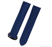 SXSWCH Regarder Bracelet pour Omega 300 Seamaster 600 Planet Ocean pliing boucle de boucle en silicone en nylon accessoires de montée