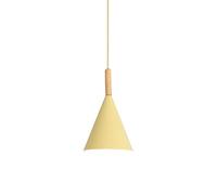 SXSWCH Single Head Pendants Light Nordic Style Couleur Couleur de Plafond Métal Éclairage de Plafond réglable Éclairage de Base en Bois pour la Salle à Coucher de la Chambre à Coucher de l'îlot