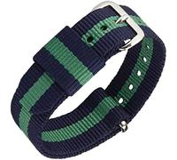 SXSWCH Watch Strap Premium Nylon Remplacement Watch Bands for Men and Women Mesh Remplacement Watch Band Breathable D-19mm (couleur: H, taille: 18 mm)