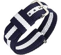 SXSWCH Watch Strap Premium Nylon Remplacement Watch Bands for Men and Women Mesh Replacement Watch Band Breathable D-19mm (couleur: E, taille: 19 mm)