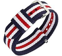 SXSWCH Watch Strap Premium Nylon Remplacement Watch Bands for Men and Women Mesh Replacement Watch Band Breathable D-19mm (Couleur: I, taille: 22 mm)