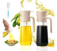 SXTIHD Vaporisateur d'huile d'olive 2 en 1 - 200 ml - Pour barbecue, cuisine