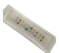 SXTYYH 20/40 Pièces Graines D'oreille Comprend Des Graines En Acier Inoxydable Graine D'oreille D'acupuncture Autocollants De Massage Patchs Kit De Graines Auriculaires(20pcs)