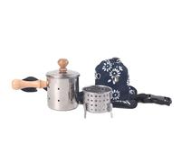 SXTYYH Acier Inoxydable Boîte De Moxa for Boîte De Moxibustion Portable Sans Fumée Traditionnel Outil De Médecine Chinoise for Soulager La Douleur, Dispositif De Fumigation(B)