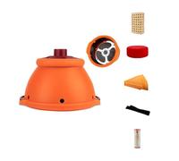SXTYYH Boîte De Moxa Haut De Gamme Boîte De Moxibustion Réutilisable for Une Thérapie Par La Chaleur Efficace, Universelle for Tout Le Corps Instrument De Fumigation Sans Fumée(Set C)