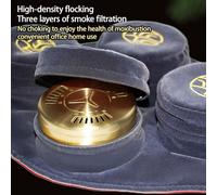 SXTYYH Boîte De Moxibustion Avec Récipient En Acier Et Housse En Tissu Lavable, Boîte De Moxa Haut De Gamme for Une Thérapie Par Chaleur Sans Fumée, Amateurs D'acupuncture(A)