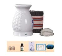 SXTYYH Boîte De Moxibustion Avec Ventilation Réglable Gua Sha Boîte De Moxa Céramique Anti-Brûlure Portable Taille, épaules, Dos élimine L'humidité(B)