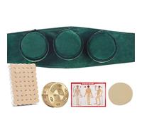 SXTYYH Boîte De Moxibustion Boîte En Cuivre Durable Boîte De Moxa Avec Housse En Tissu Résistant à La Chaleur for Une Utilisation à Domicile/En Clinique(Triple copper box)