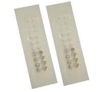 SXTYYH Graines D'oreille, Acupression Avec Graines Auriculaires for La Perte De Poids, Graine D'oreille D'acupuncture étoiles Lune Perles Oreille Presse Graines Acupuncture(40PCS)