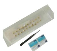 SXTYYH Graines D'oreille Boucles D'oreilles Kit Ear Seeds for Perte De Poids, Soulagement Du Stress Et Détoxification Graine D'oreille D'acupuncture Pince à épiler Incluse