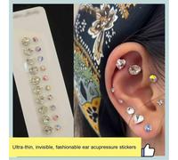 SXTYYH Graines D'oreille Détox 20/40/60 Graines Oreille Presse Graines Acupuncture Favorise La Perte De Poids, Le Massage Mode Graine D'oreille D'acupuncture(40pcs)