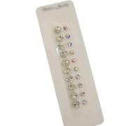 SXTYYH Graines D'oreille Détox 20/40/60 Graines Oreille Presse Graines Acupuncture Favorise La Perte De Poids, Le Massage Mode Graine D'oreille D'acupuncture(20pcs)