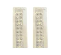 SXTYYH Graines D'oreille for Une Détoxification Efficace Et Une Perte De Poids Tendance Massage Calm Pops Graine D'oreille D'acupuncture(40pcs,B)
