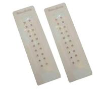 SXTYYH Graines D'oreille Tendance Et Personnalisé Graine D'oreille D'acupuncture for Acupression, Soulagement Du Stress Et Détoxification Du Corps(40pcs/V)