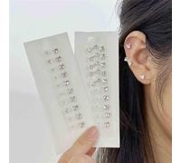 SXTYYH Kit D'acupuncture Ear Seeds, à La Mode Graines D'oreille Graine D'oreille D'acupuncture for Une Détoxification Holistique, Stimuler Le Massage Des Points(40pcs/M)