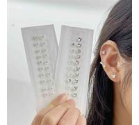 SXTYYH Kit D'acupuncture Ear Seeds, à La Mode Graines D'oreille Graine D'oreille D'acupuncture for Une Détoxification Holistique, Stimuler Le Massage Des Points(40pcs/I)