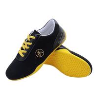 SXTYYH Kung Fu Chaussures De Tai Chi Souples Chaussures De Taekwondo for Karaté, Arts Martiaux Entraînement Pratique Et Activités Quotidiennes Chaussures En Toile(34EU,Noir)