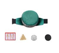 SXTYYH Portable Boîte De Moxa Avec Récipient En Cuivre Sans Fumée Et Housse Lavable Boîte De Moxibustion Support for Bâtonnets De Moxa for Soulager Le Stress Ai Jiu 艾草 艾灸盒(Single steel box)