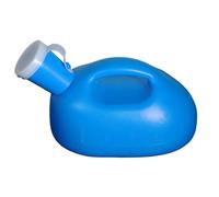 SXTYYH Portable Urinoir Homme avec Couvercle Pistolet Urinoir for Les Personnes âgées Patients Alités Bouteille De Pipi for La Nuit Urinal Récipient(Bleu)