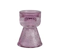SXTYYH Style Médiéval Rétro Verre Coquetier Oeuf for œufs à La Coque Petit-Déjeuner élégant Support Oeuf A La Coque Vaisselle Moderne for La Maison Décoration(Purple)