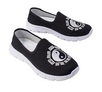 SXTYYH Tableau Des Ragots Chaussures D'arts Martiaux Antidérapantes Chaussures De Tai Chi Respirantes Chaussures Kung Fu for Wushu, Karaté, Chaussures En Toile(40EU)