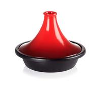SXTYYH Tajine Marocain for La Cuisson Fonte émaillée Plat Tajine Avec Couvercle Conique, for Une Répartition Uniforme De La Chaleur Et Une Bonne Rétention De L'humidité(27cm)