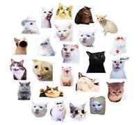 Sxutop 24 Pièces Aimant Frigo Chat Aimants Decoratif pour Rérrigérateur Magnet Frigo Chat Mignonne Drôle Petits Aimants Rérrigérateur Décoration pour Tableau Blanc Cuisine Maison