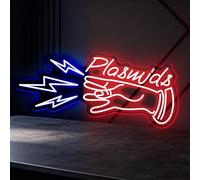 SXWNBIFH Enseignes Lumineuses LED néon Plasmides pour décoration Murale, éclairage Puissant pour Bars, Points d'accueil Populaires sur Internet, décoration de Table de Restaurant, Lieu de f