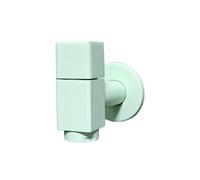 SXWYLZ Robinet Eau Froide Robinet Evier de Cuisine Mural Robinets en Laiton pour Évier à Vadrouille Poignée Unique, Couleurs Bonbon,Vert