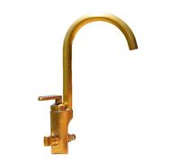 SXWYLZ Robinet Exterieur Antigel Antique Robinet de Jardin Double Sortie Pivotant à 360° Robinets D'Extérieur avec Répartiteur, Chaud et Froid