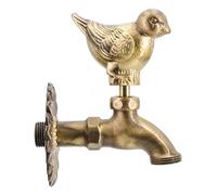 SXWYLZ Robinet Exterieur Jardin 1/2 Robinet Vintage Antique de Jardin Robinet Exterieur Robinet Evier Exterieur de Jardin Robinet Jardin decoratif,Bronze