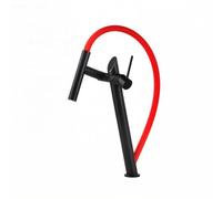 SXWYLZ Robinet Flexible Cuisine Magnétique Extractible 4 Modes Robinet D'Évier de Cuisine Poignée Unique Mitigeur Evier Eau Chaude et Froide,Noir