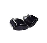 SXXJVES pour RS3 RS4 RS4 RS5 RS6 Tuyau D'échappement De Voiture pour S3 S4 S5 S6 Buse De Silencieux Ovale Accessoires De Voiture Double Embout