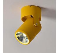 Sxxrdz 7W Plafonnier/Mur Spotlight Eye-Care Réglable, Spot Intérieur Blanc Chaud 3000K Monté En Surface Downlight, Pour Affichage D'image Lampe D'accent Maison Hôtel Boutique Décor Wash Appliques Mura