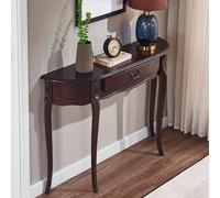 SXYCKRUI Meuble Console D'entrée, Console Meuble avec Tiroir Moderne pour Couloir, Hall D'entrée, Vestibule ou Salon(Brown,90 * 30 * 85 cm/35 * 12 * 33 in)