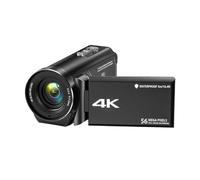SXYGYWA 4K Ultra HD 56MP 30FPS Vlogging Caméra Caméscope Vidéo 18X Zoom Numérique Étanche des Images Claires Détaillées
