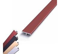 SXYHCK Bande De Transition Pour Sol En T, Strip De Transition En Aluminium, Strip De Diviseur Plate Pour Combler Les Espaces Entre Les Dalles De Seuil(Red,L900 x W33mm)