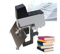 SXYKXYDL Agrafeuse électrique à pédale, Pression de Reliure réglable pour 2 à 40 Feuilles, Profondeur d'agrafage de 100 mm, idéale pour la Reliure de Documents de Bureau.