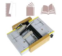 SXYKXYDL Agrafeuse et plieuse électrique pour brochures A3 - Machine à Plier Les brochures pour imprimeries et écoles