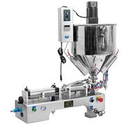 SXYKXYDL Automatic Liquid Filling Machine with Pneumatic System, Anti-Drip Nozzle & Stirring for Precise Bottle Filling in Various Industries