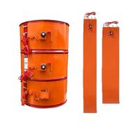 SXYKXYDL Bande chauffante en Caoutchouc Silicone pour fût d'huile avec régulateur de température, Disponible en Plusieurs Tailles