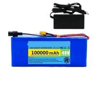 SXYKXYDL Batterie Lithium 48 V 100 Ah pour vélo électrique avec Chargeur 13S3P pour des Performances et Une fiabilité accrues
