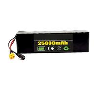 SXYKXYDL Batterie Lithium 48 V 25 Ah pour vélos et trottinettes électriques - Alimentation Rechargeable Haute capacité et Longue durée, idéale pour vélos et trottinettes électriques.