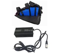 SXYKXYDL Batterie Lithium Triangulaire 72 V 20 Ah pour vélo électrique avec BMS 80 A et Chargeur 5 A pour kit Moteur 3 000 W