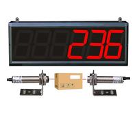 SXYKXYDL Compteur numérique à Affichage LED, capteur à 6 Chiffres pour convoyeur à Bande, Ligne de Production et comptage de visiteurs jusqu'à 999 999
