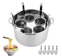 SXYKXYDL Cuiseur à pâtes en Acier Inoxydable, marmite à pâtes Professionnelle avec séparateur et passoire, Ensemble d'accessoires pour la Cuisson des pâtes en Cuisine et en Restauration