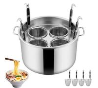 SXYKXYDL Cuiseur à pâtes en Acier Inoxydable, marmite à pâtes Professionnelle avec séparateur et passoire, Ensemble d'accessoires pour la Cuisson des pâtes en Cuisine et en Restauration