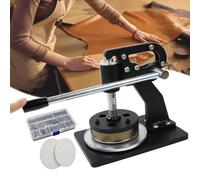 SXYKXYDL Cutter Rond pour découpe de précision, idéal pour Films, papiers, Tissus, laines et Cuirs, Comprend 2 tampons pour Une Performance améliorée